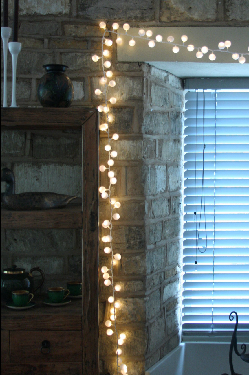 Pom Pom LED Fairy Light ( Mains Operated )