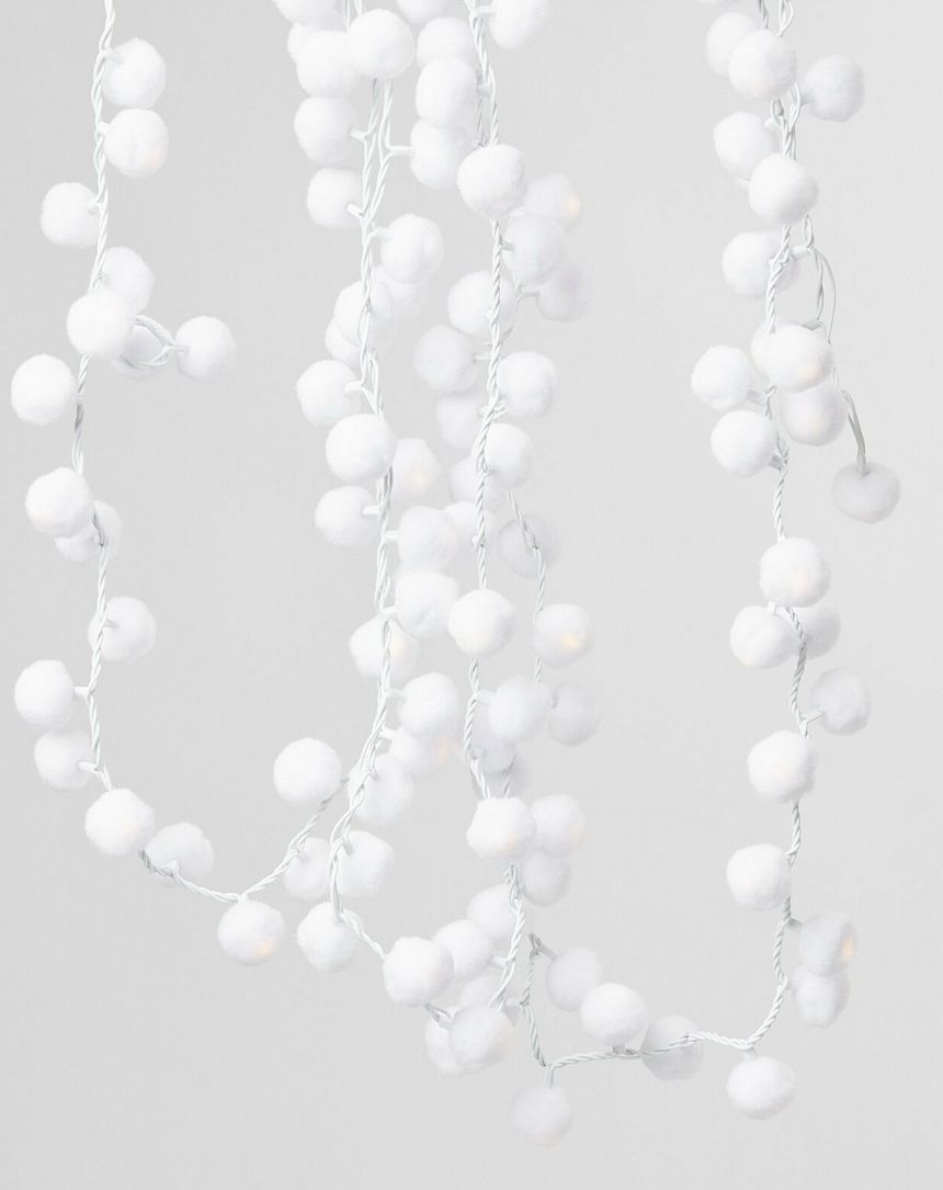 Pom Pom LED Fairy Light ( Mains Operated )