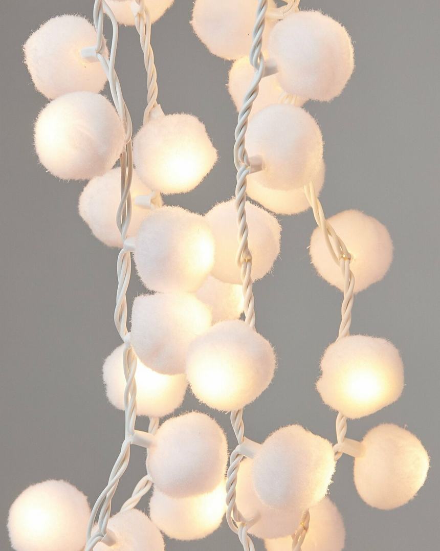 Pom Pom LED Fairy Light ( Mains Operated )