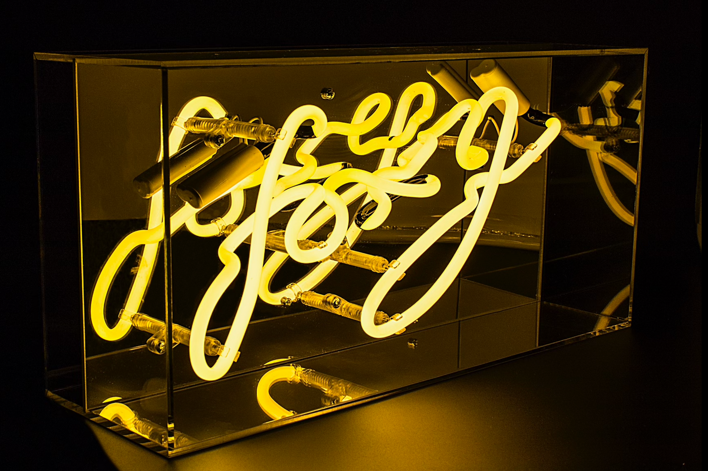 Locomocean Neon Box Sign, Foxy