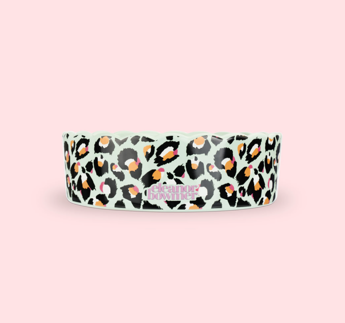 Eleanor Bowmer Ceramic Pet Bowl, Leopard (Set Of 2)