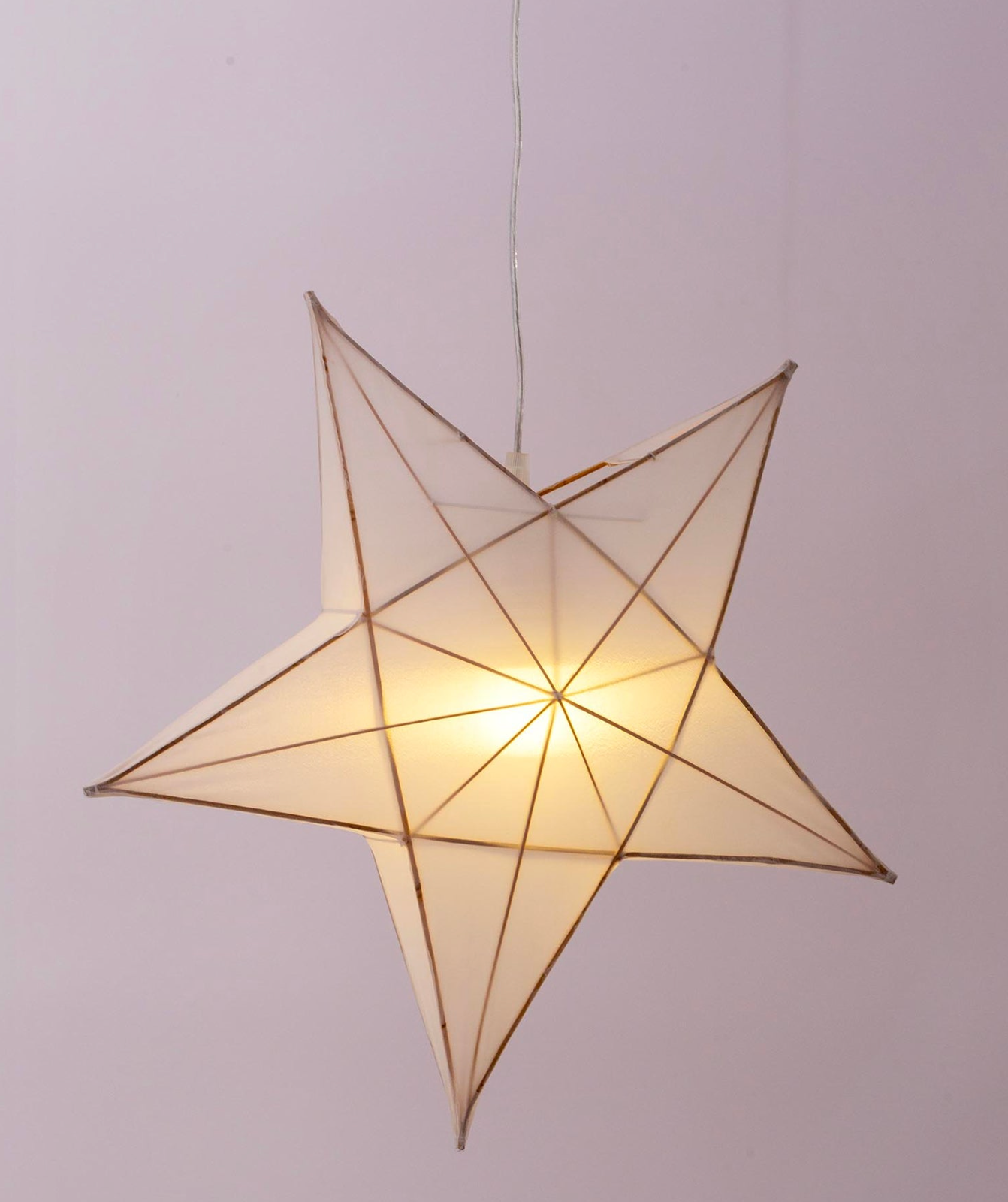 Petitpan Handmade Silk Star Light Pendant