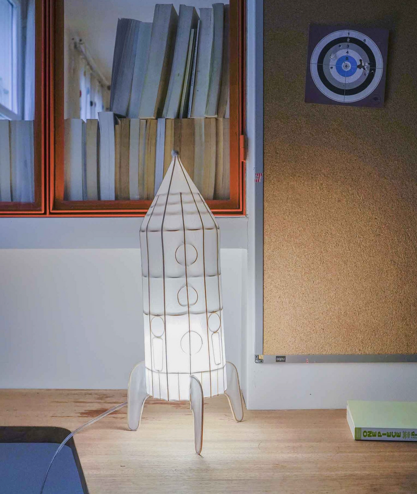 Petit Pan Handmade Silk Light, Rocket, Small