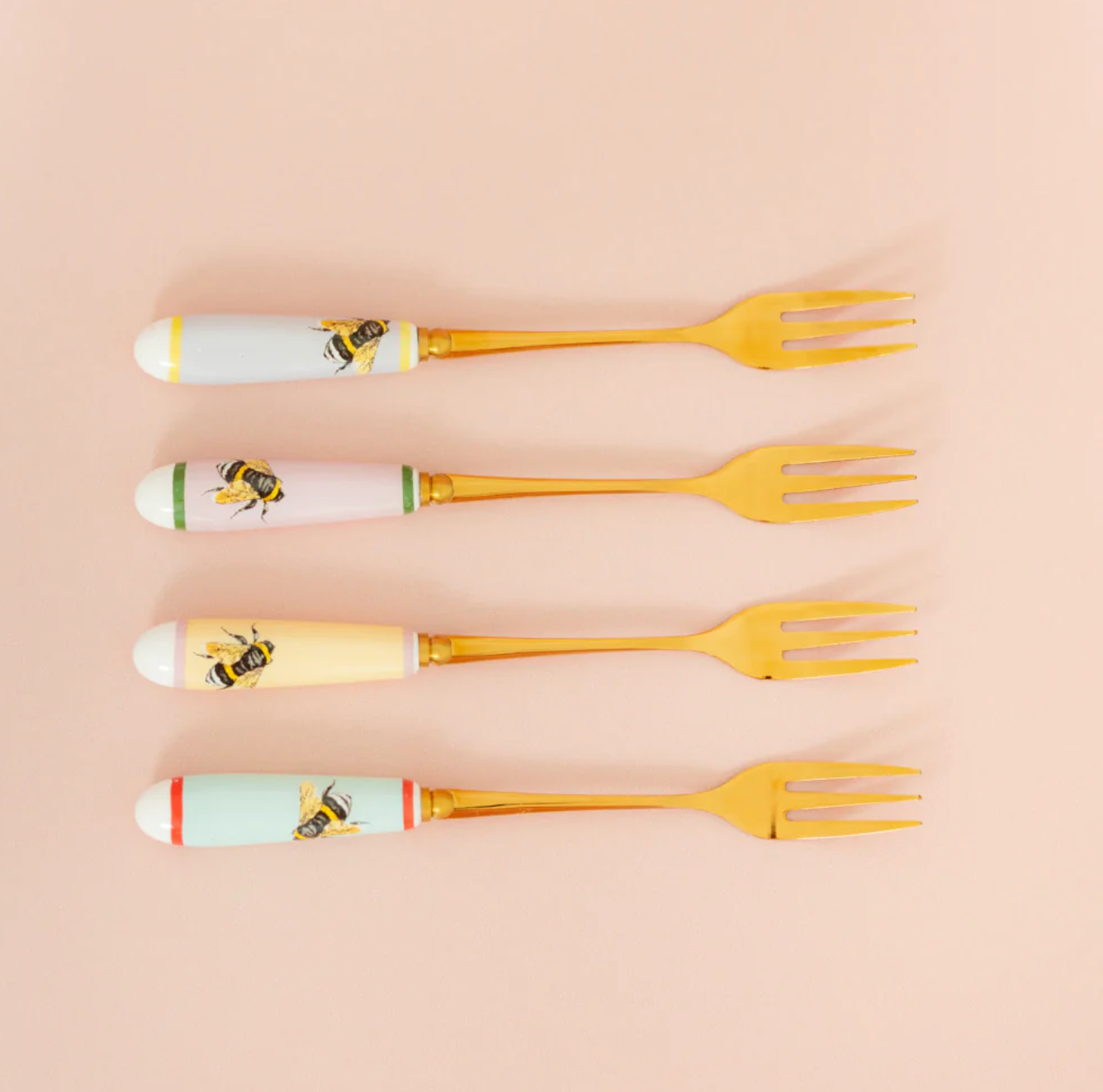 Yvonne Ellen Bees Cake Fork Set