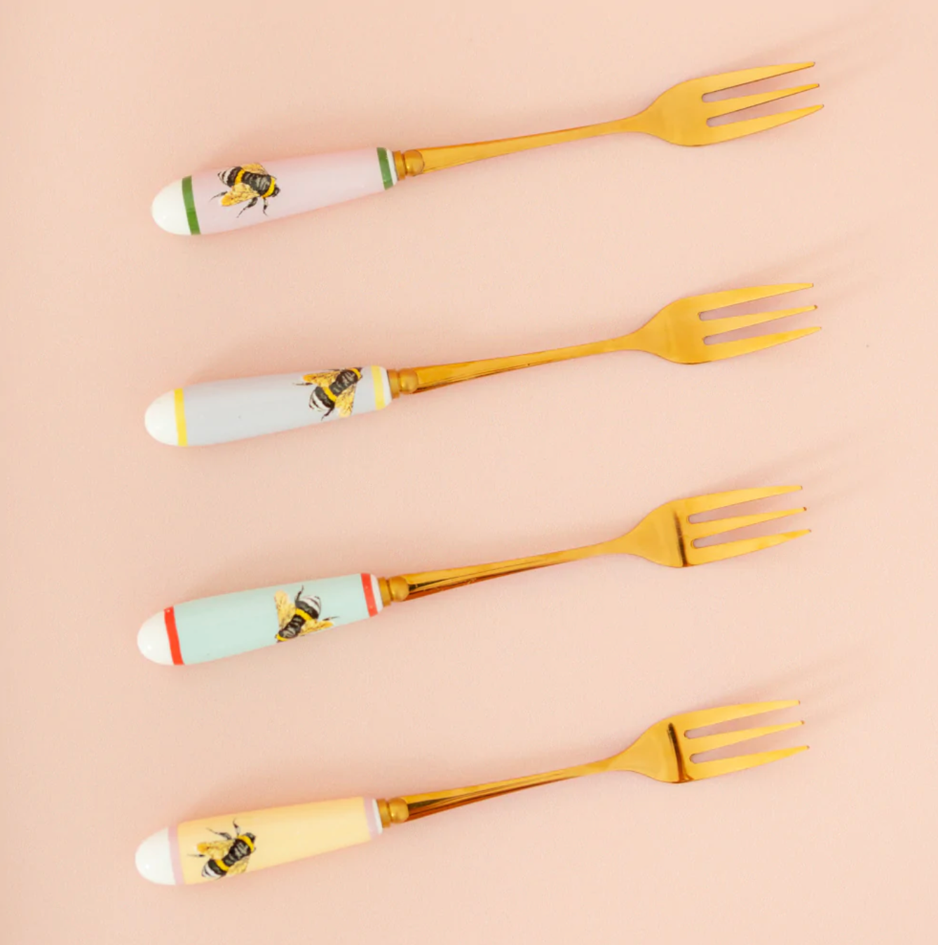 Yvonne Ellen Bees Cake Fork Set