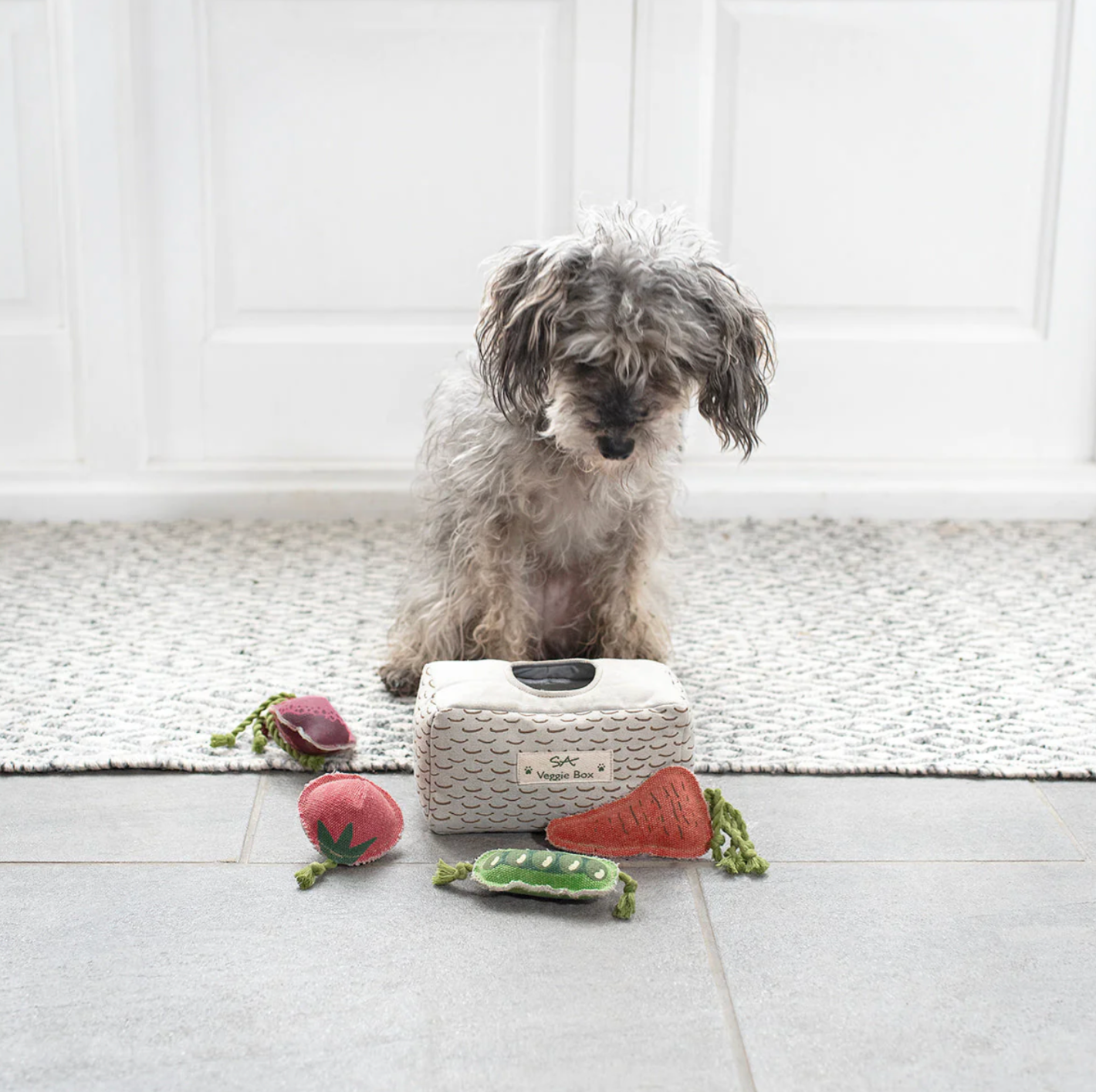 Sophie Allport Dog Toy, Veggie Box