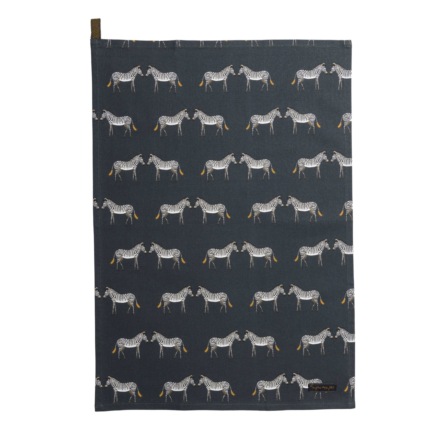 Sophie Allport Tea Towel ,Zebra