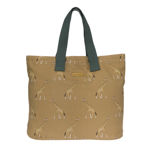 Sophie Allport canvas Everyday Tote Bag, Giraffe