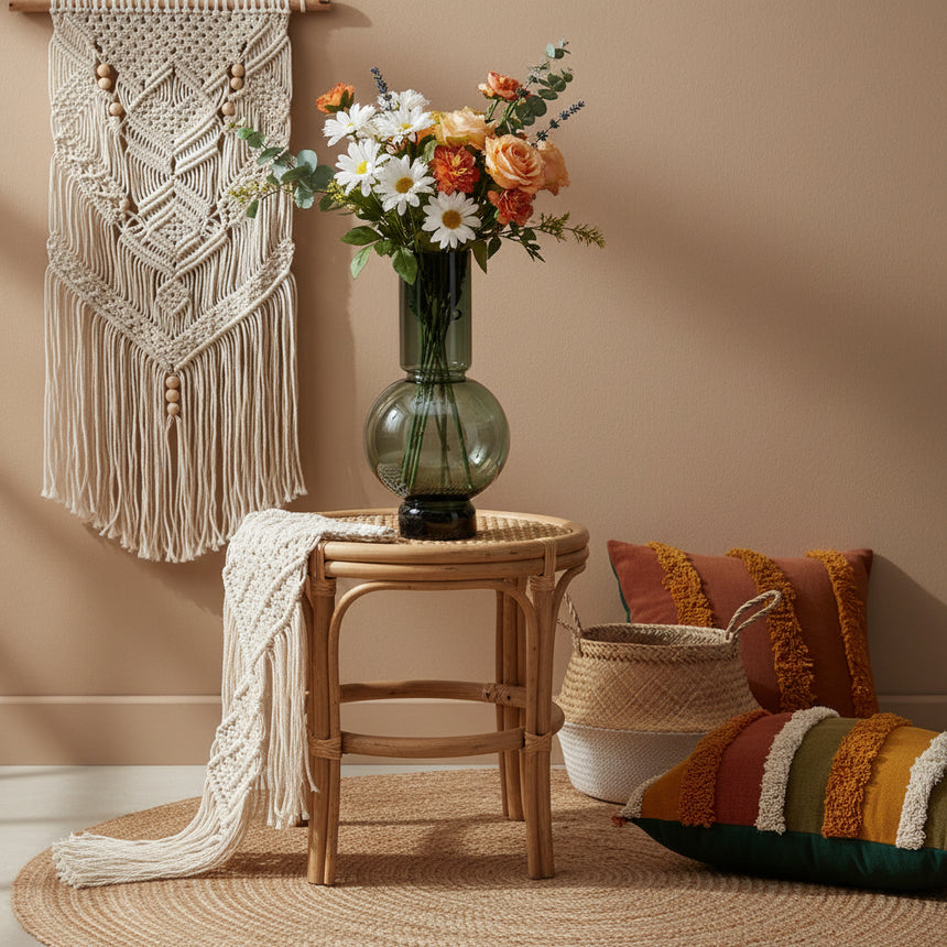 House Doctor Bubble Glass Vase Grey