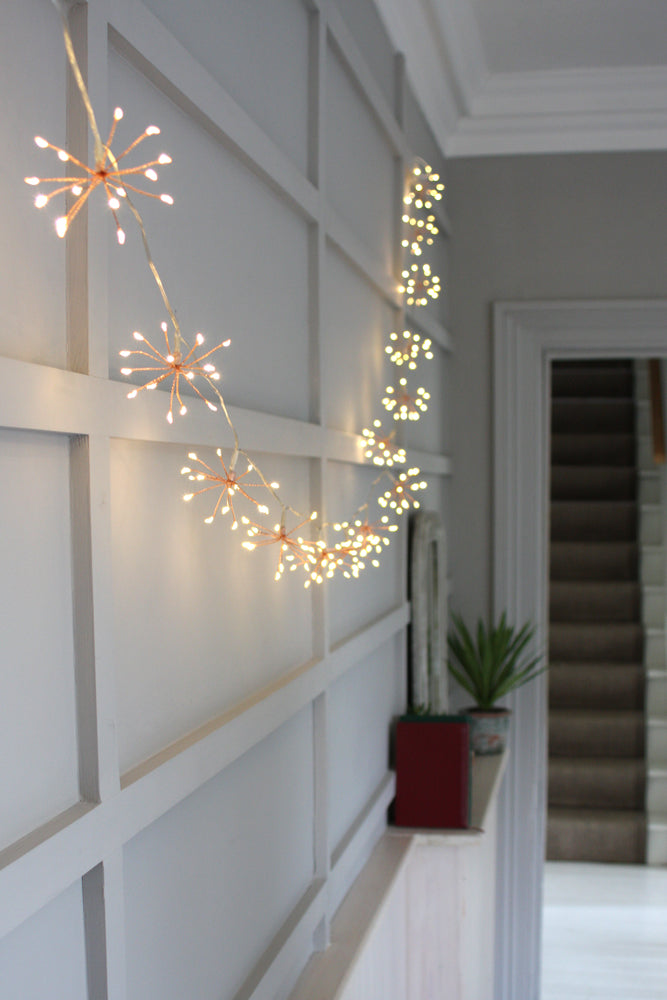 Starbursts LED Fairy Lights, ( Mains Powered )