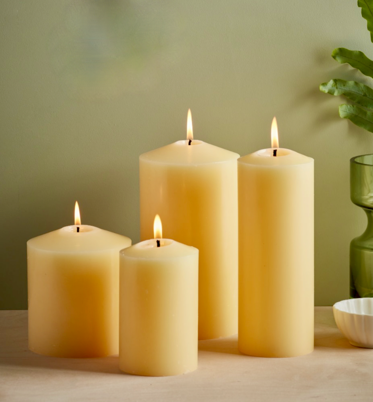 Unscented Candles