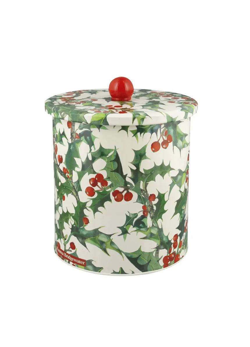 Emma Bridgewater Biscuit Barrel, Holly