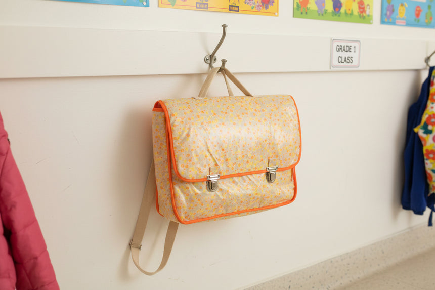 Petit Pan kiko Children Satchel Backpack, Flower Power