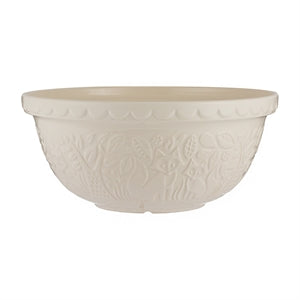Mason Cash In The Forest Mixing Bowl, Cream (21CM)