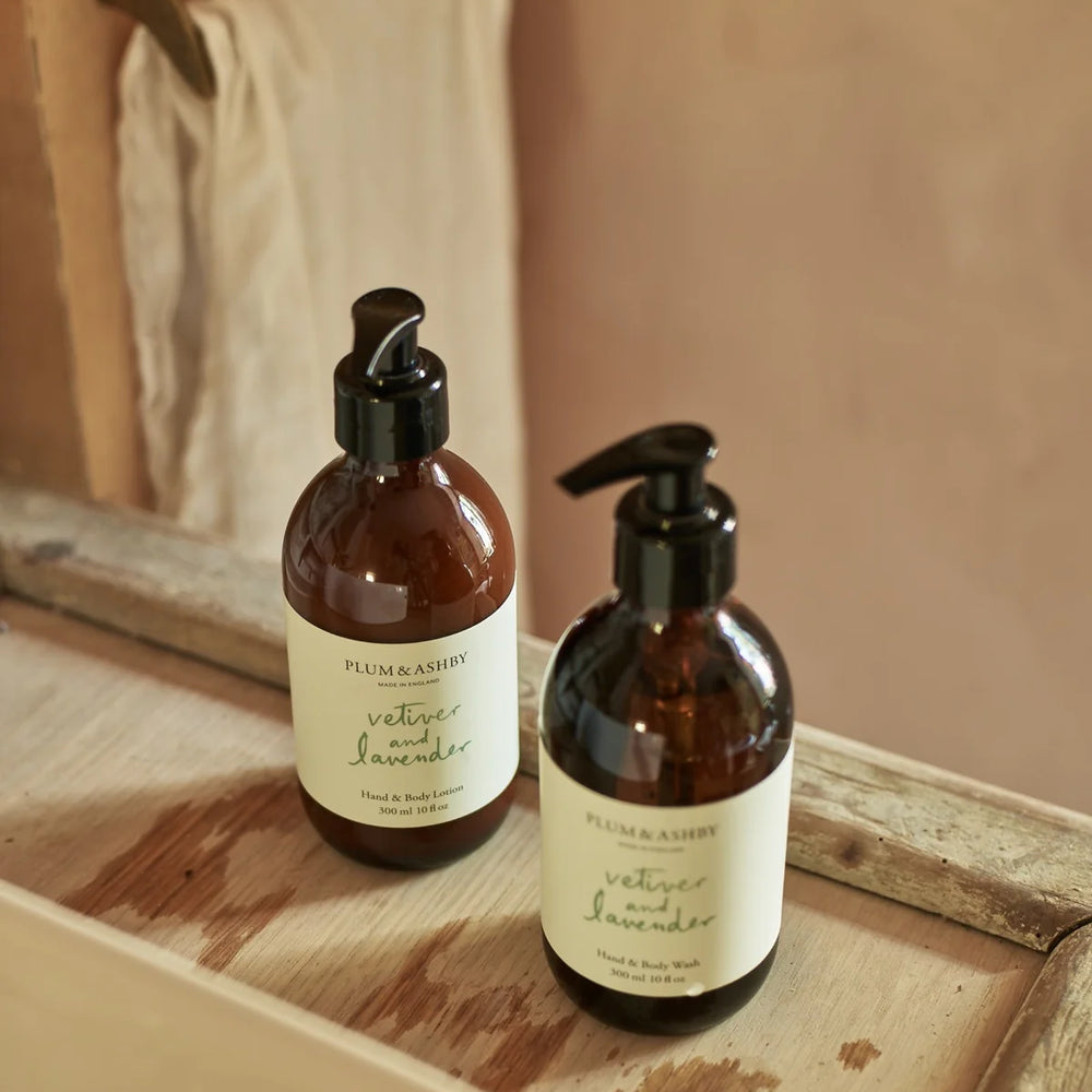 Plum & Ashby Vetiver & Lavender Hand & Body Wash