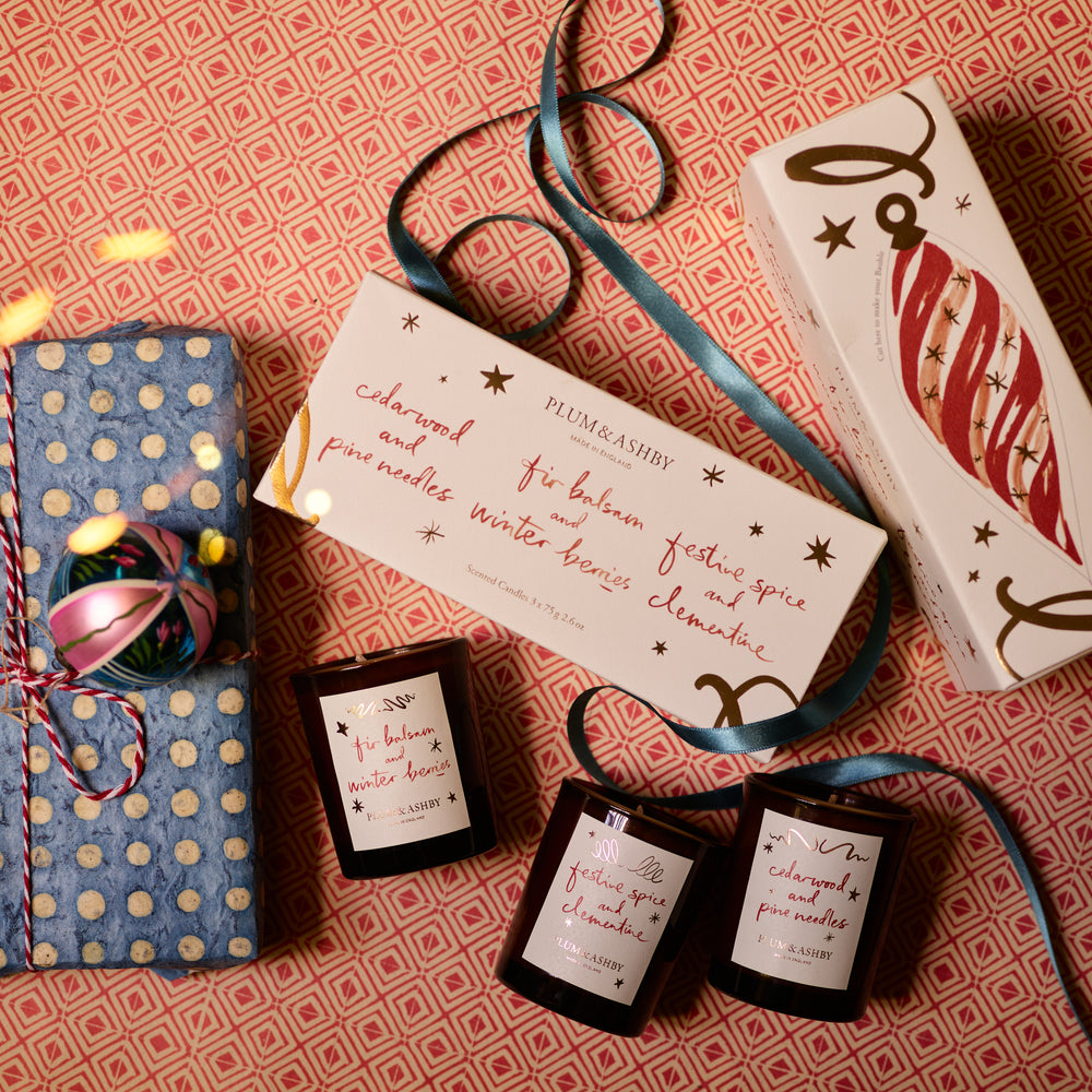 Plum & Ashby Winter Votive Set