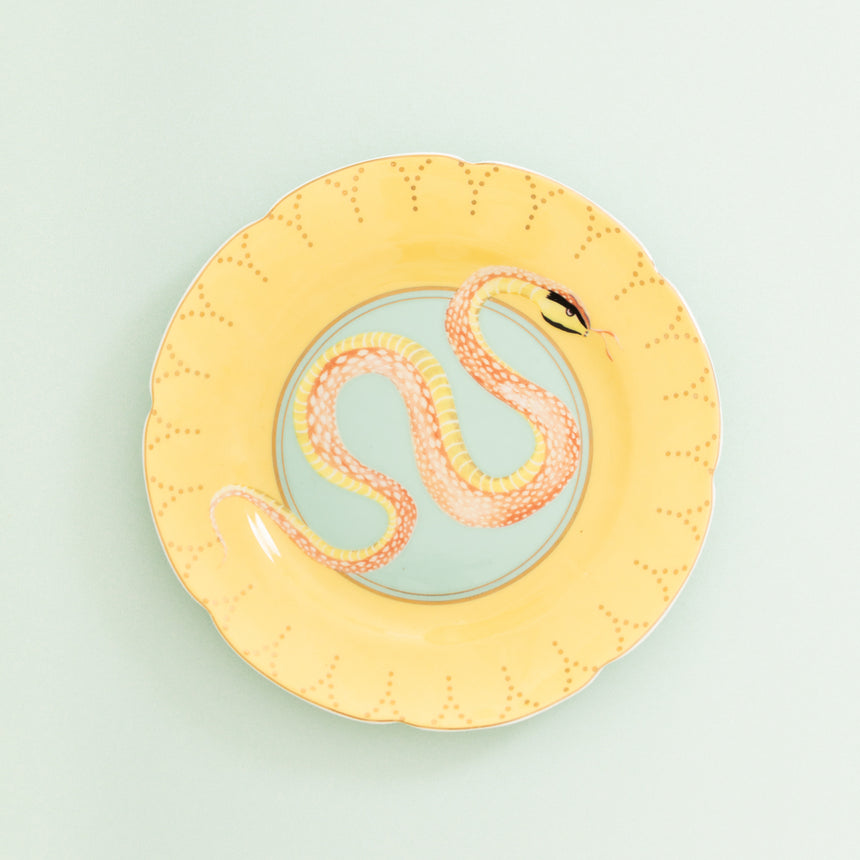 Yvonne Ellen Tea Plate, Snake