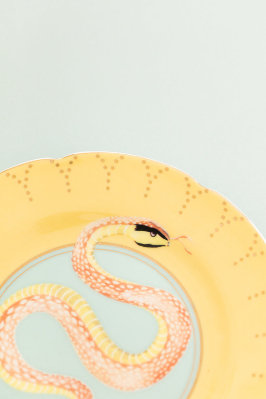 Yvonne Ellen Tea Plate, Snake