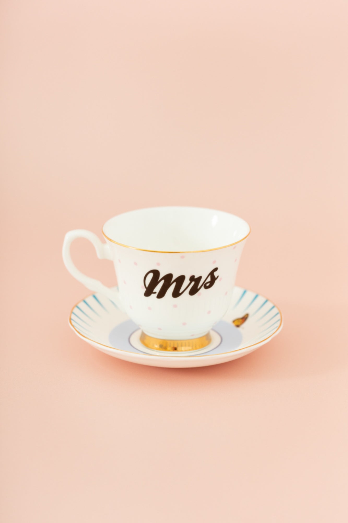 Yvonne Ellen Tea Cup & Saucer Mrs