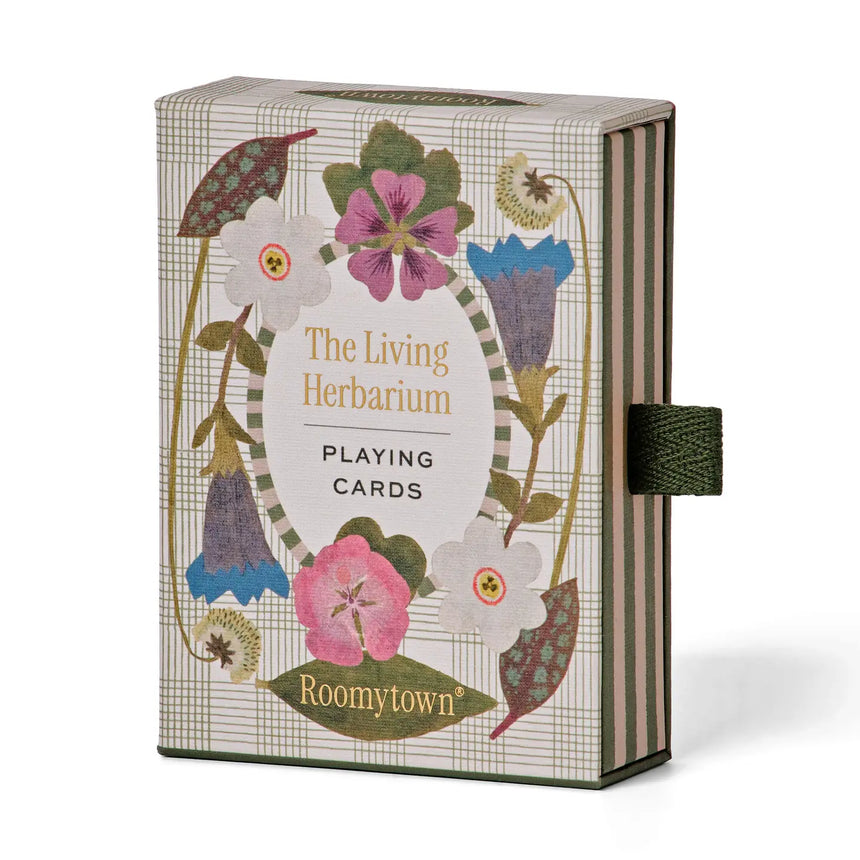 Roomytown Single Playing Card Deck, The Living Herbarium