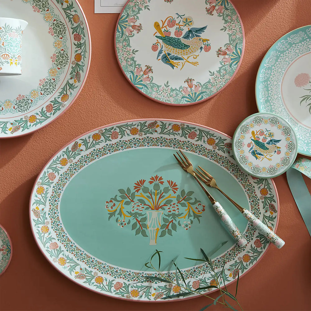 William Morris At Home Kitchen Garden Large Serving Platter
