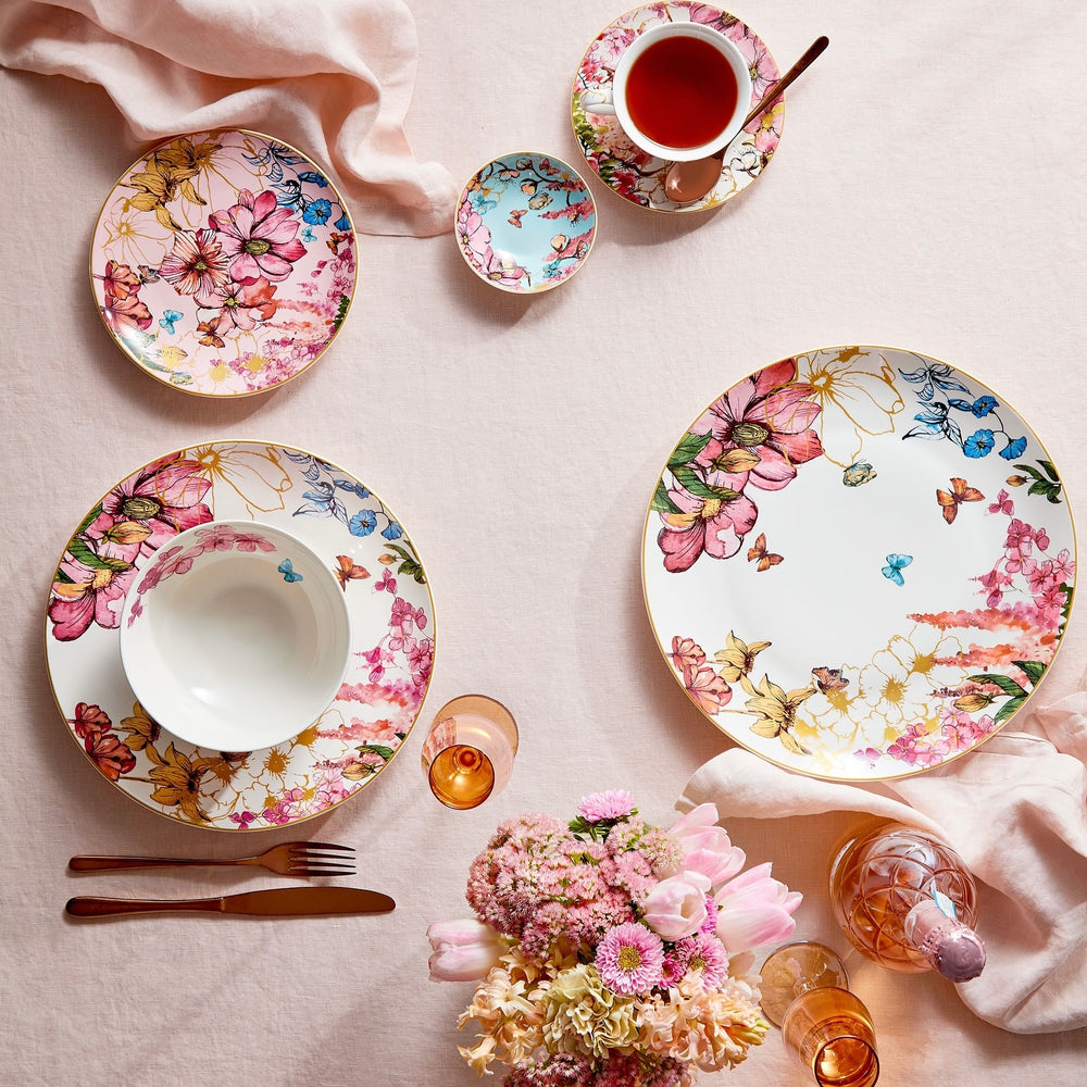 Maxwell & Williams Estelle Michaelides Enchantment Footed Tea Cup & Saucer Set