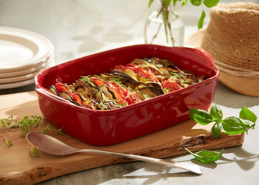 Emile Henry Baking Dish, Burgundy