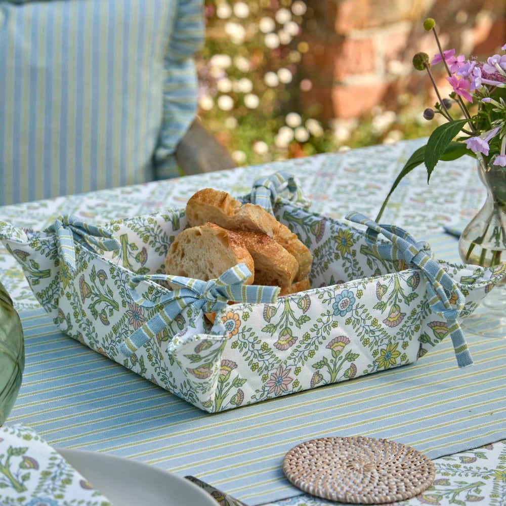 Walton & Co Trellis Cotton Tablecloth