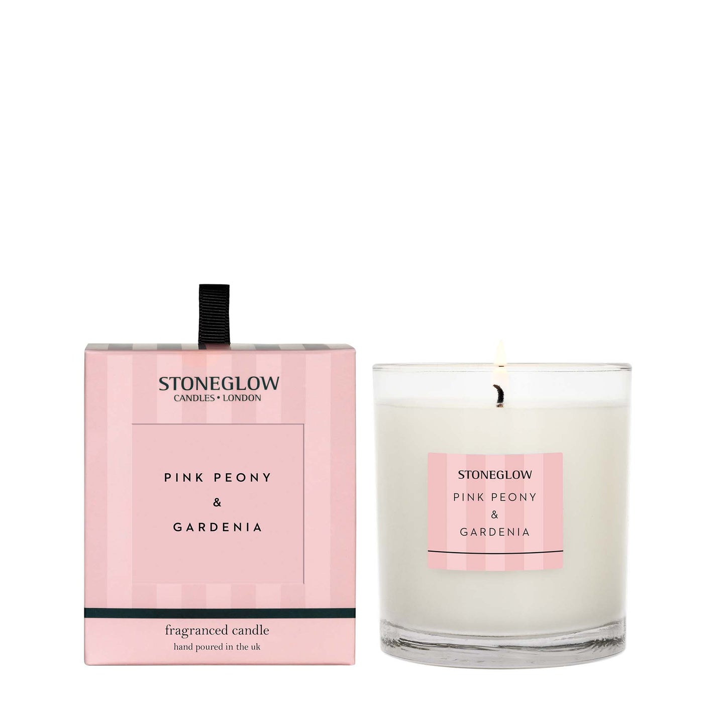 Stoneglow Modern Classics Collection Scented Candle, Pink Peony & Gardenia