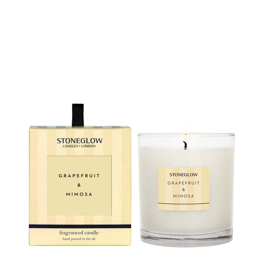 Stoneglow Modern Classics Collection Scented Candle, Grapefruit & Mimosa