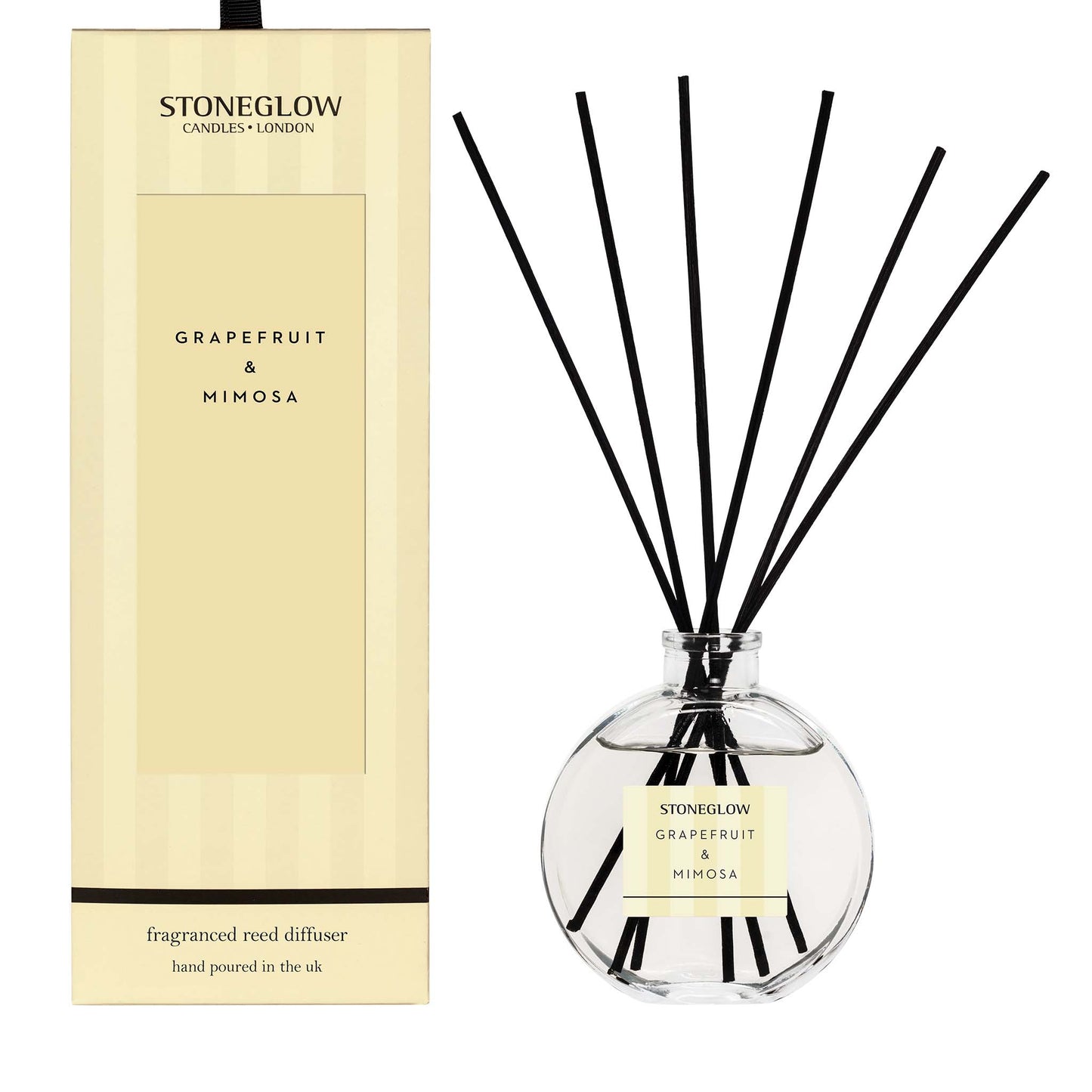 Stoneglow Modern Classics Collection Reed Diffuser, Grapefruit & Mimosa