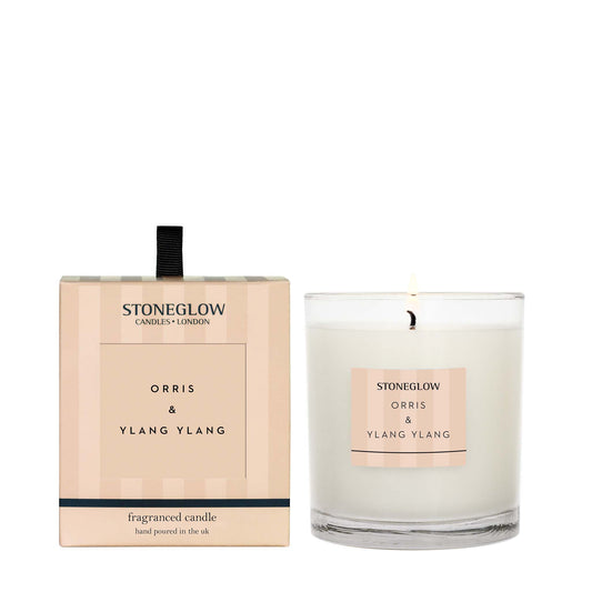 Stoneglow Modern Classics Collection Scented Candle, Orris & Yang Ylang