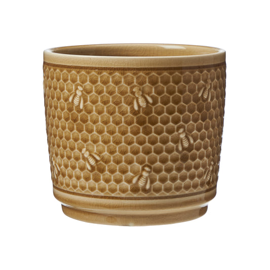 Wikholm Milia Ceramic Plant Pot, Honeycomb