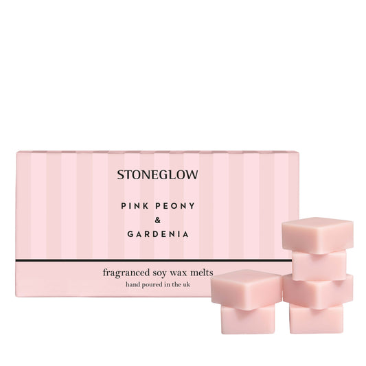 Stoneglow Modern Classics Collection Soy Wax Melts, Pink Peony & Gardenia