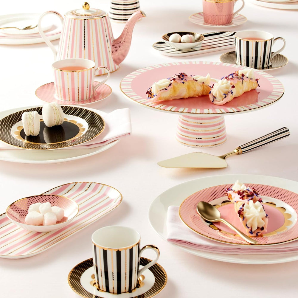 Maxwell & Williams Teas & C's Regency Cake Server, Black