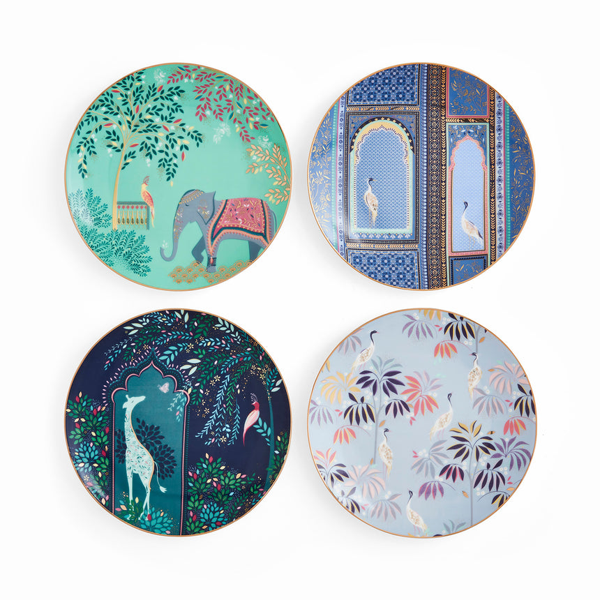 Sara Miller India Side Plates (Set Of 4)