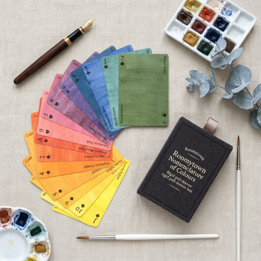 Roomytown Nomenclature Of Colours Single Playing Card Deck