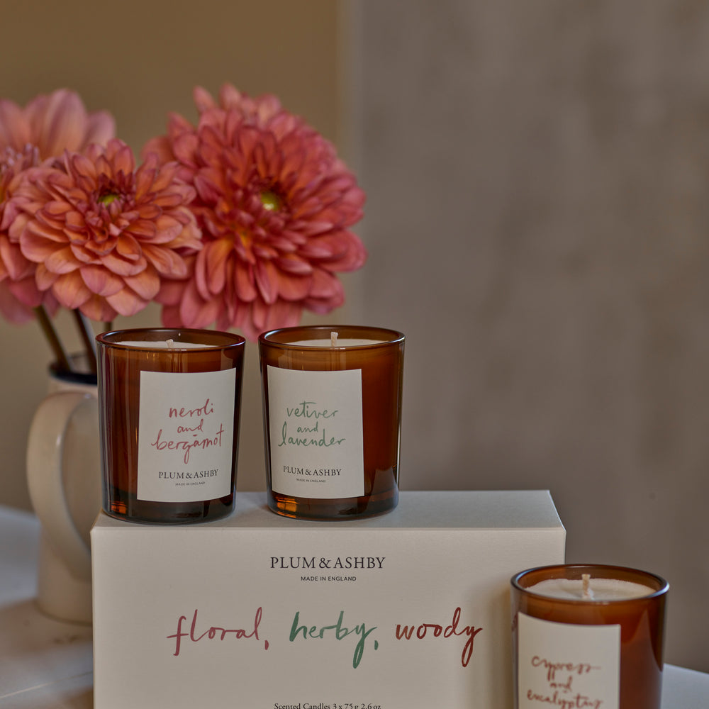 Plum & Ashby Scented Candle, Neroli & Bergamot