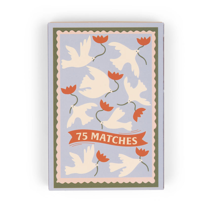 Paddywax A Dopo Luxury Matches, Doves & Flowers