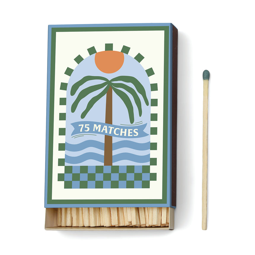 Paddywax A Dopo Luxury Matches, Palm Tree