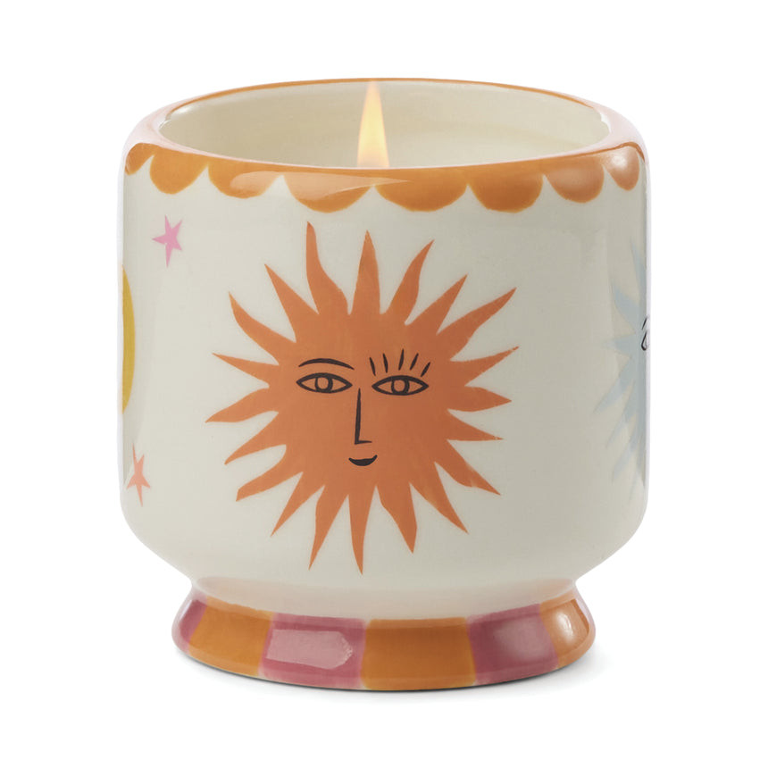 Paddywax A Dopo Sun Ceramic Scented Candle, Orange Blossom