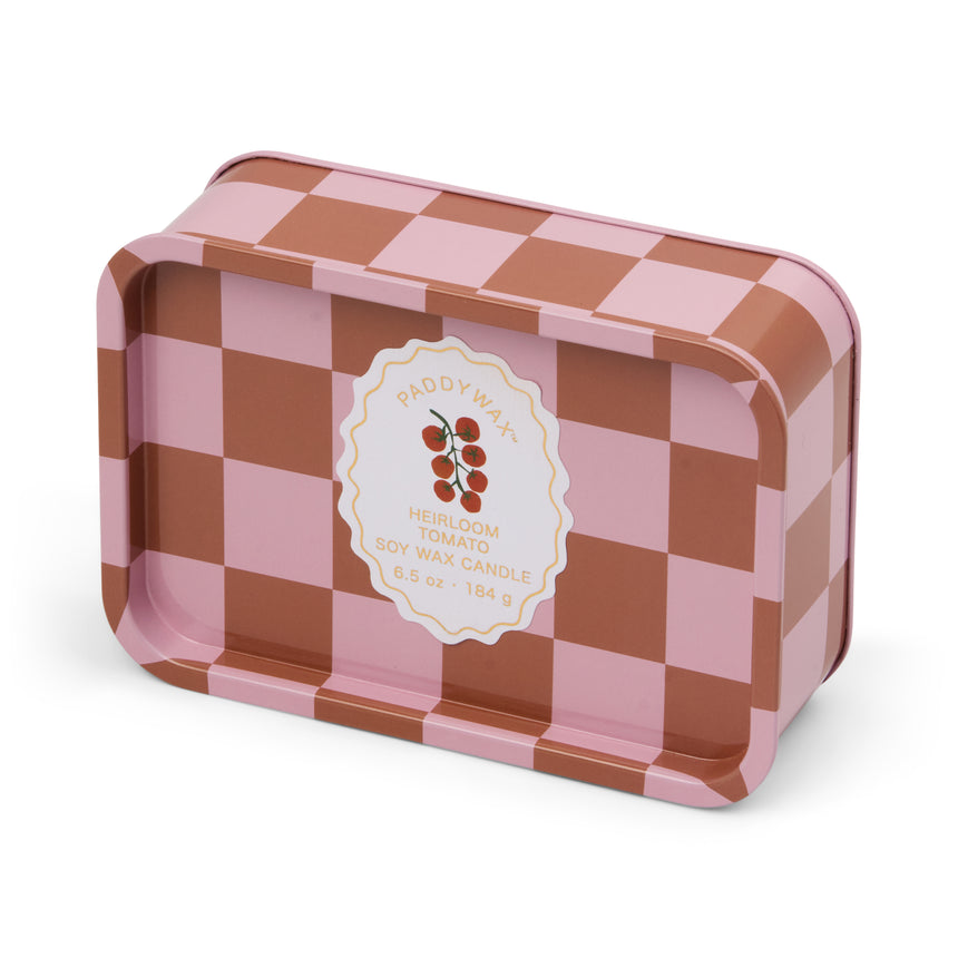 Paddywax A Dopo Heirloom Tomatoes Tin Scented Candle, Lemon & Sage