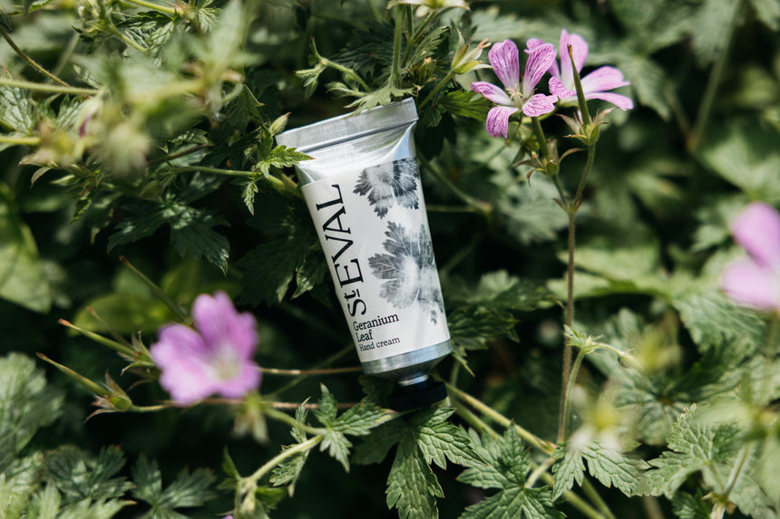 St Eval Hand Cream, Geranium Leaf