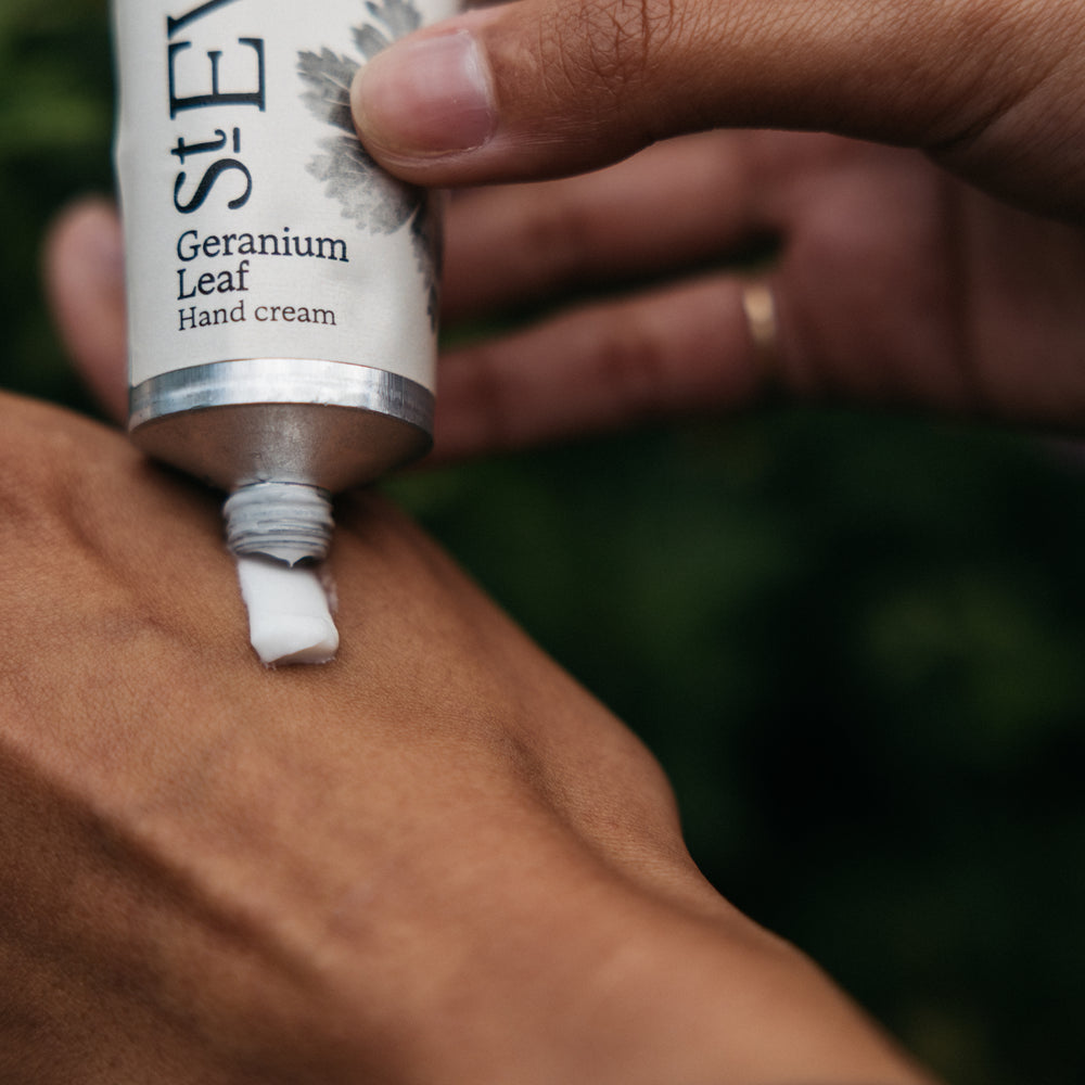 St Eval Hand Cream, Geranium Leaf