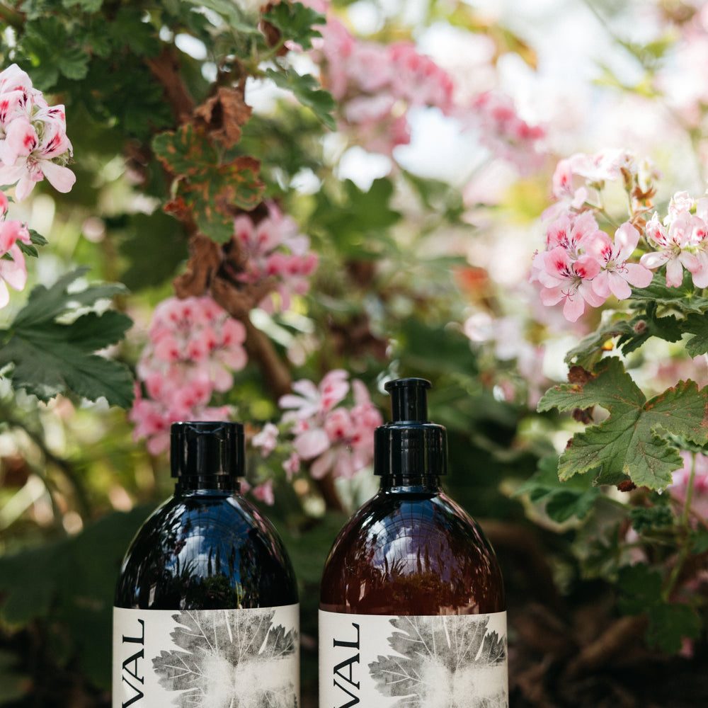 St Eval Bath & Shower Gel, Geranium Leaf