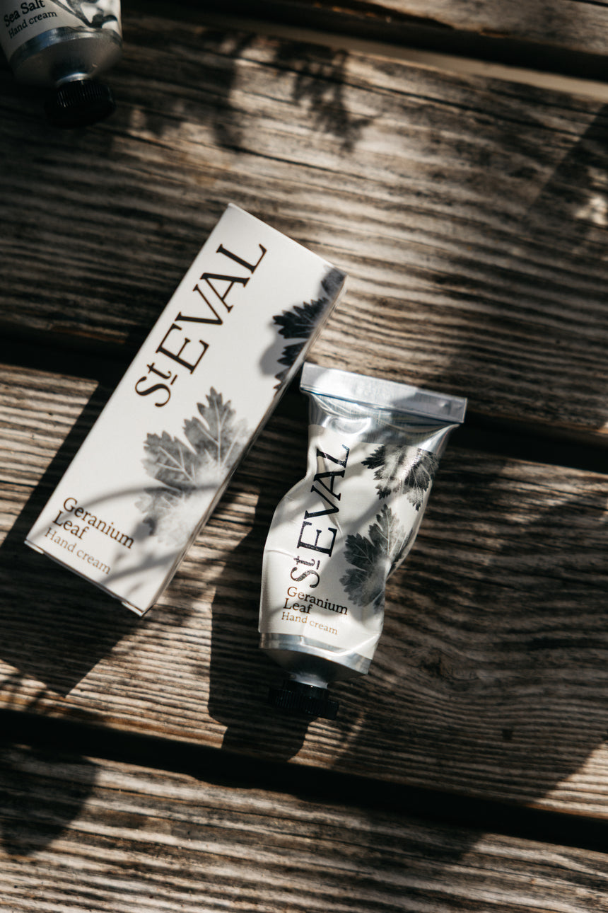 St Eval Hand Cream, Geranium Leaf