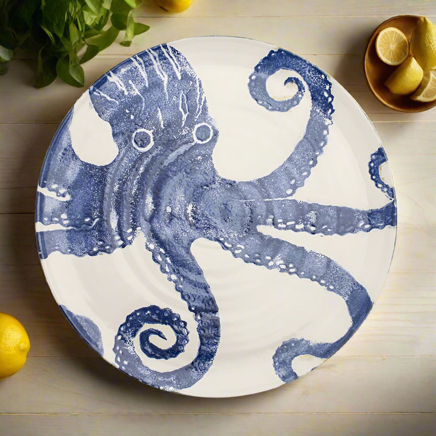 Bliss Home Serving Platter, Octopus