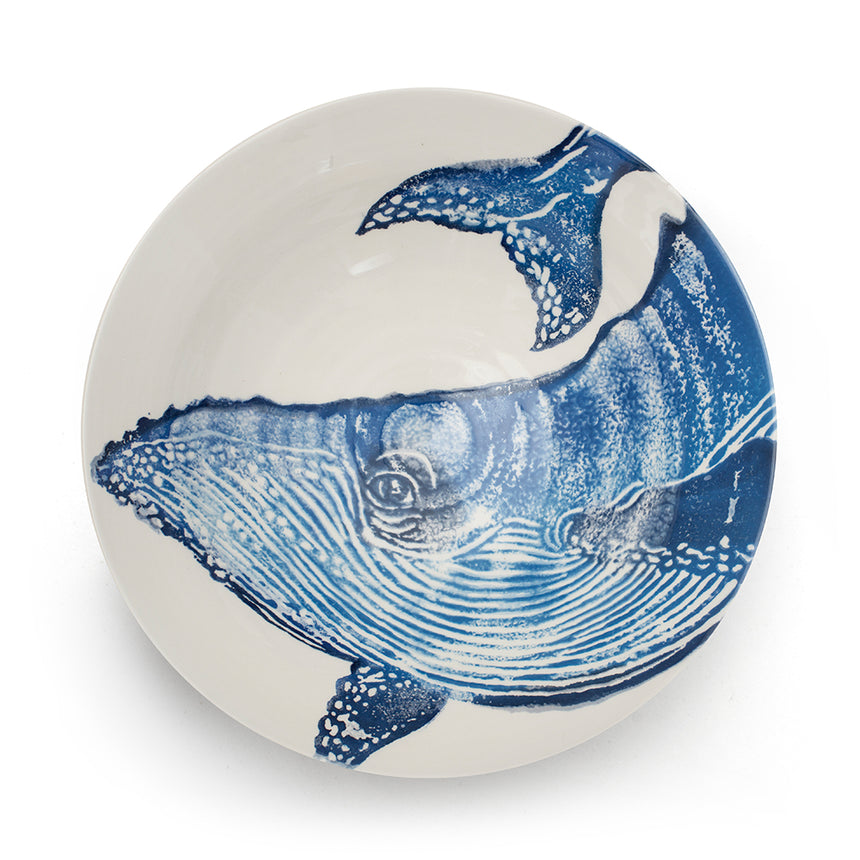 Bliss Home Salad Bowl, Whale