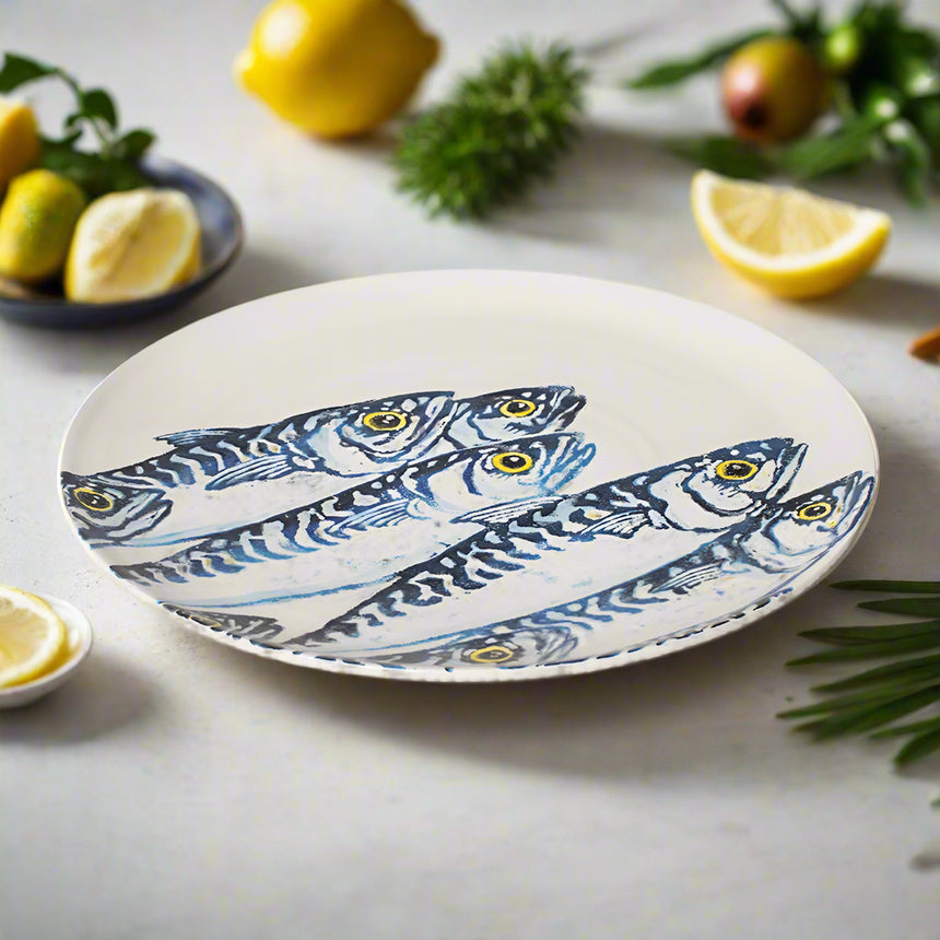 Bliss Home Serving Platter, Mackerel