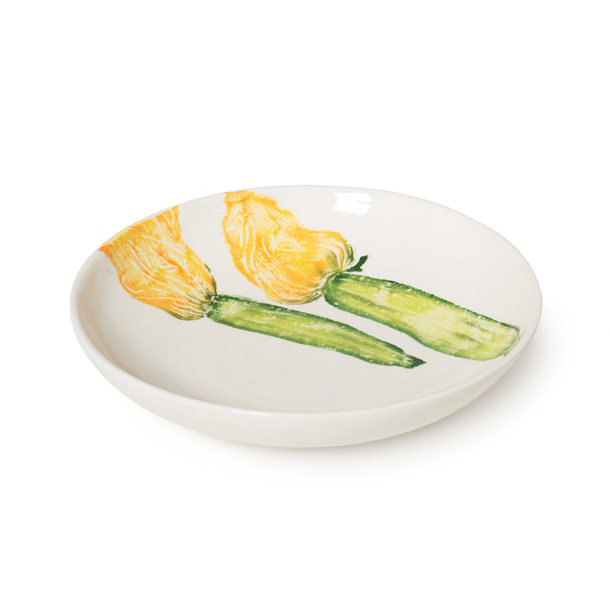 Bliss Home Supper Bowl, Courgette Flowers